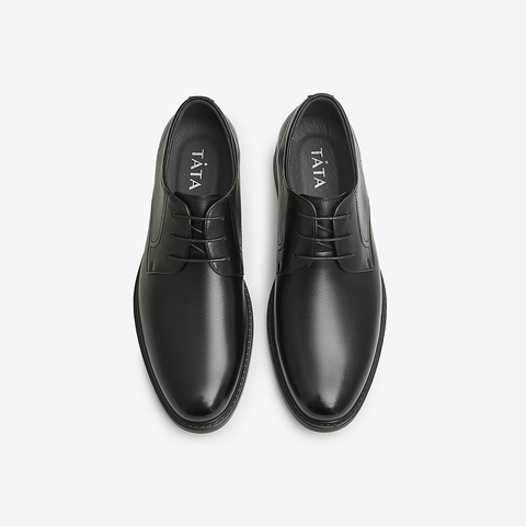 TATA/他她2025春时尚简约系带商务正装皮鞋男新款TCK02AM5