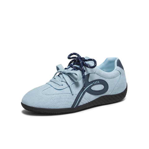 TATA/他她2025秋阿甘鞋女透气休闲运动鞋新款C2A01CM5