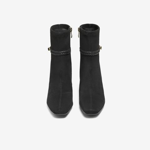 TATA/他她2025冬商场同款百搭时装靴女休闲短靴新款XWY01DZ5