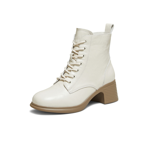 TATA/他她2025冬商场同款百搭时尚简约女马丁靴新款7A541DD5