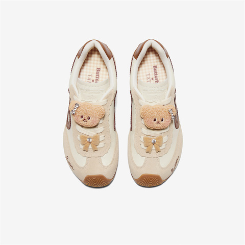 TATA/他她2025秋商场同款时尚简约休闲圆头女阿甘鞋新款GXW01CM5