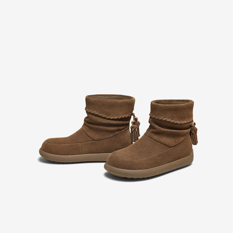 TATA/他她2025冬商场同款时尚百搭女休闲靴新款CHE01DD5