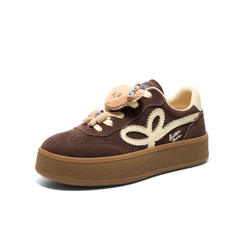 TATA/他她2025秋商场同款运动时尚休闲厚底女德训新款GXY01CM5