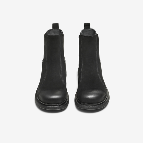 TATA/他她2025冬时尚切尔西靴女通勤显瘦新款7C844DD5