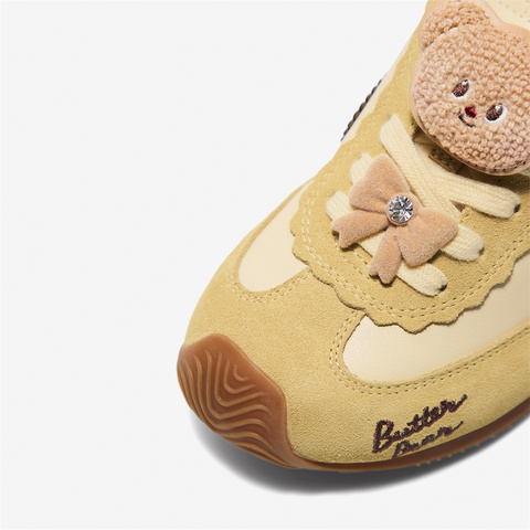 TATA/他她2025秋商场同款时尚简约休闲圆头女阿甘鞋新款GXW01CM5