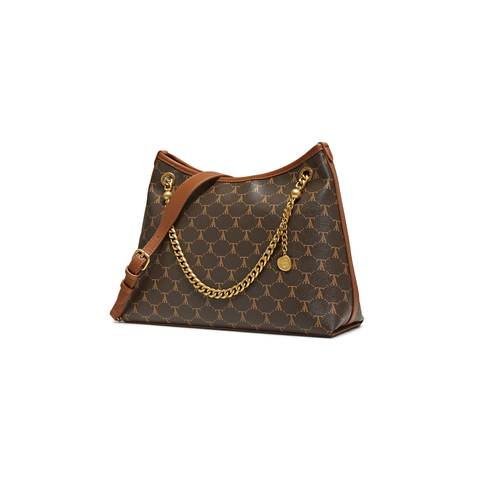 TATA/他她2025冬商场同款通勤托特包女简约单肩包新款X3525DX5