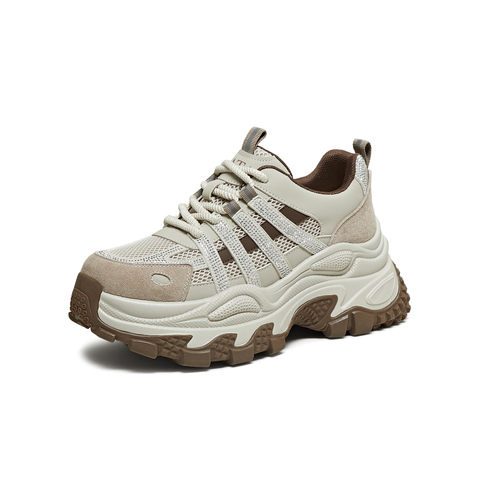 TATA/他她2025秋商场同款时尚休闲百搭女老爹鞋新款CJY01CM5