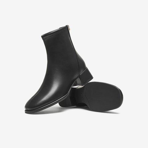 TATA/他她2025冬商场同款百搭女复古时尚短靴新款WYX04DD5