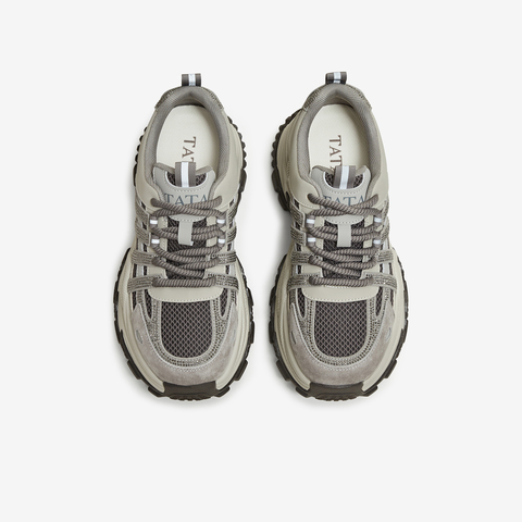 TATA/他她2025秋商场同款时尚休闲百搭女老爹鞋新款CJY01CM5