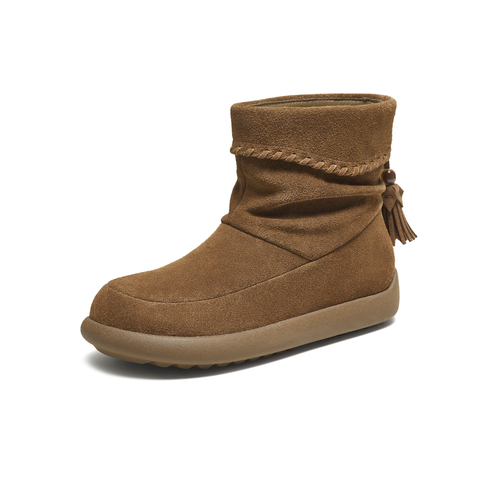 TATA/他她2025冬商场同款时尚百搭女休闲靴新款CHE01DD5