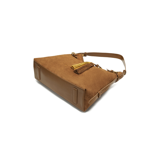 TATA/他她2025冬商场同款通勤女气质简约托特包新款X3518DX5