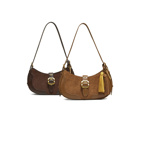 TATA/他她2025冬商场同款通勤单肩斜挎包女腋下包新款X3523DX5