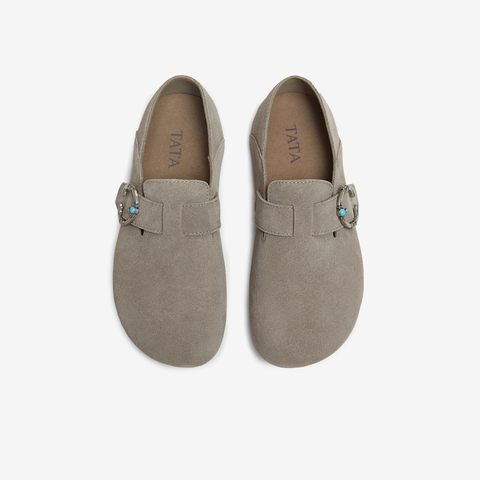 TATA/他她2025秋商场同款勃肯鞋女时尚休闲新款CUG01CM5