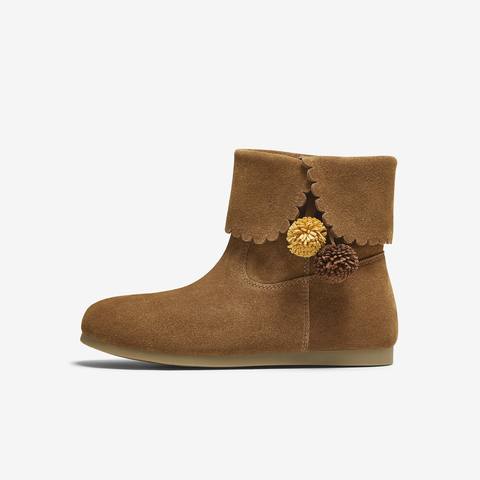 TATA/他她2025冬商场同款时尚百搭女休闲靴新款YVY01DD5