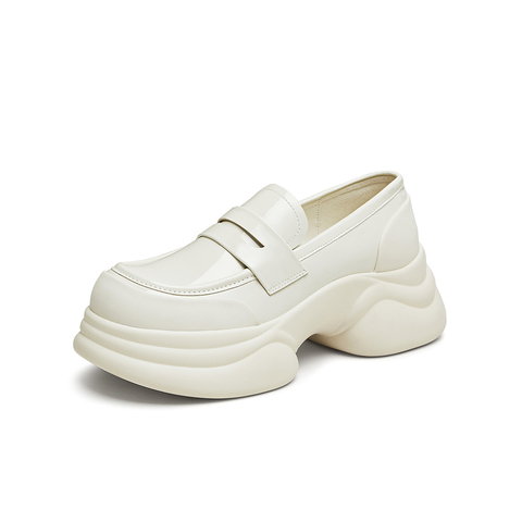 TATA/他她2024秋女时尚休闲乐福鞋新款CCJ01CA5