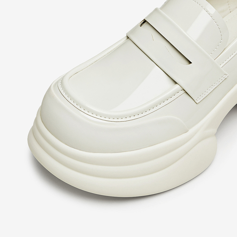 TATA/他她2024秋女时尚休闲乐福鞋新款CCJ01CA5