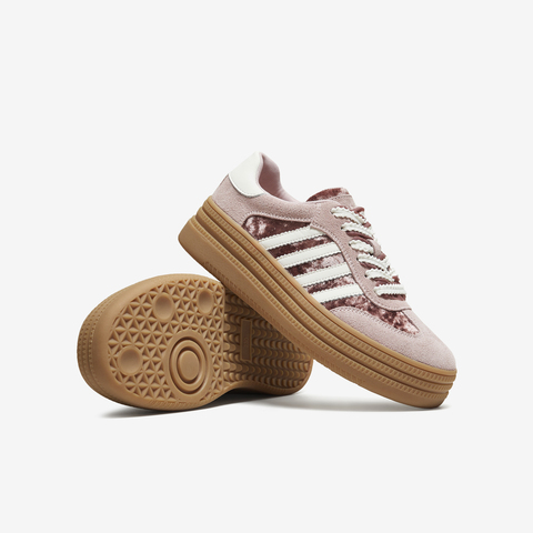 TATA/他她2025秋舒适德训鞋女百搭轻便休闲运动鞋新款WB408CM5