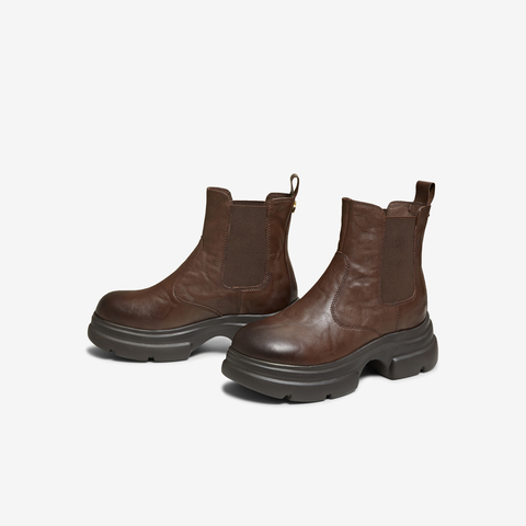 TATA/他她2025冬商场同款百搭通勤女休闲靴新款7OL44DD5