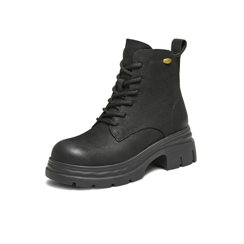 TATA/他她2025冬商场同款百搭时尚简约女马丁靴新款CHK01DD5