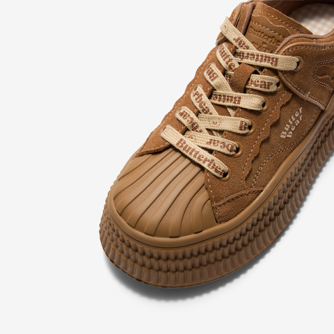 TATA/他她2025秋商场同款运动时尚休闲厚底女板鞋新款GXV01CM5