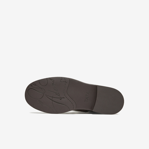 TATA/他她2025冬商场同款复古女时尚休闲骑士靴新款7TGB5DG5