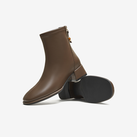 TATA/他她2025冬商场同款百搭女复古时尚短靴新款WYX04DD5