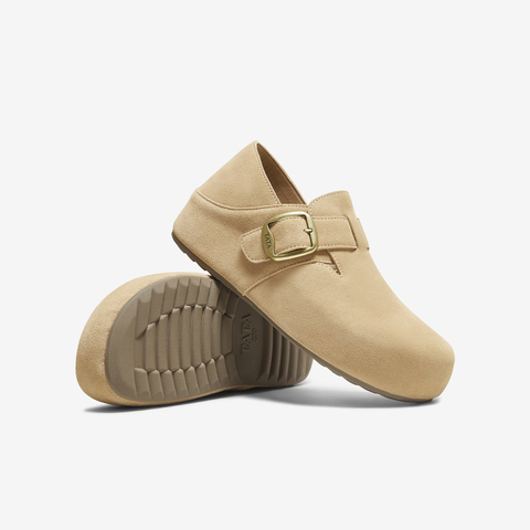 TATA/他她2025秋勃肯鞋女鞋外穿时尚休闲百搭新款4XN01CM5