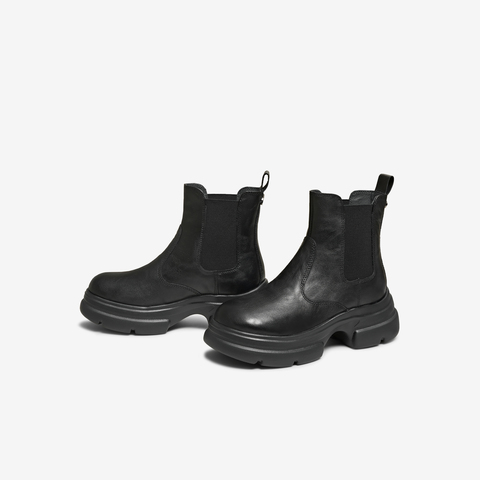 TATA/他她2025冬商场同款百搭通勤女休闲靴新款7OL44DD5