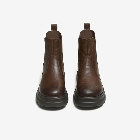 TATA/他她2025冬商场同款百搭通勤女休闲靴新款7OL44DD5