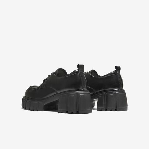 TATA/他她2025秋商场同款女牛津鞋简约系带单鞋新款CHY05CM5