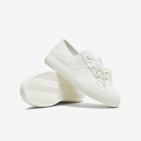 TATA/他她2025秋商场同款运动时尚休闲厚底女板鞋新款CJQ01CM5