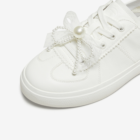 TATA/他她2025秋商场同款运动时尚休闲厚底女板鞋新款CJQ01CM5