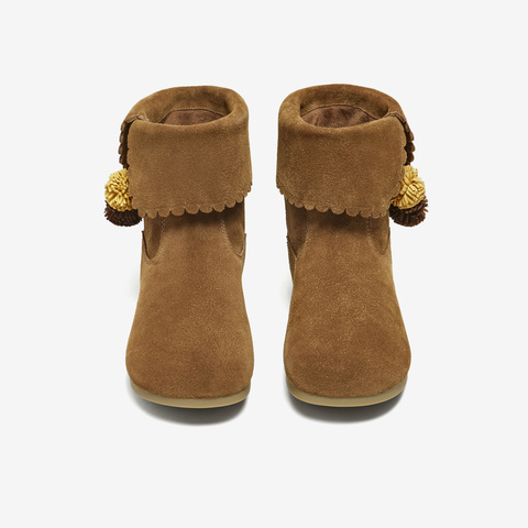 TATA/他她2025冬商场同款时尚百搭女休闲靴新款YVY01DD5