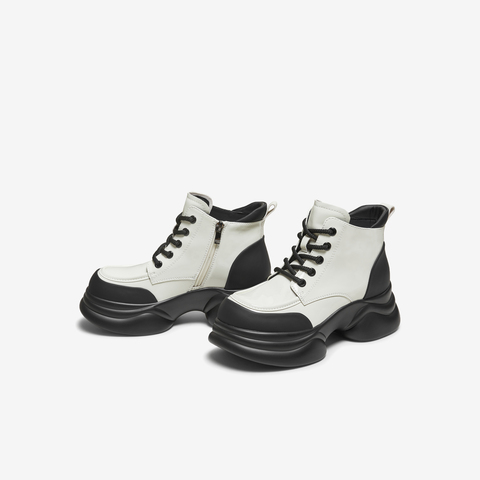 TATA/他她2025冬百搭时尚简约女马丁靴新款CCJ08DD5