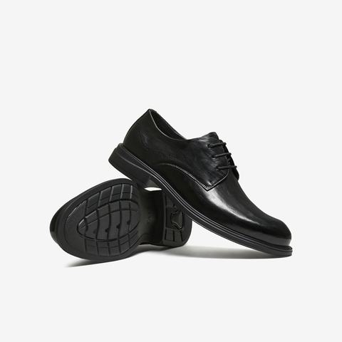 TATA/他她2025秋商场同款纯色舒适百搭休闲皮鞋男新款VRB01CM5