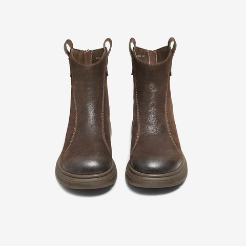 TATA/他她2025冬商场同款时尚百搭女休闲靴新款WXB08DD5