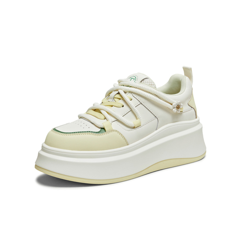 TATA/他她2025秋运动时尚休闲厚底女板鞋新款GCD09CM5