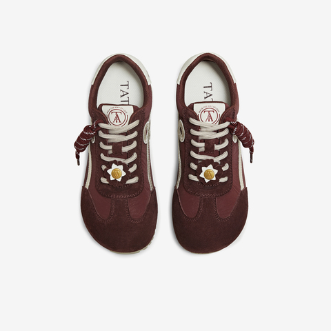 TATA/他她2025秋商场同款厚底阿甘鞋女透气休闲运动鞋新款