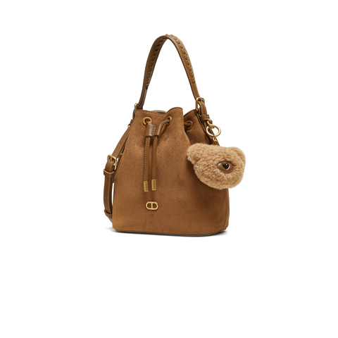 TATA/他她2025冬商场同款时尚百搭编织水桶包新款X3524DX5