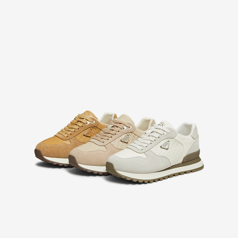 TATA/他她2025秋商场同款厚底阿甘鞋女透气休闲运动鞋新款