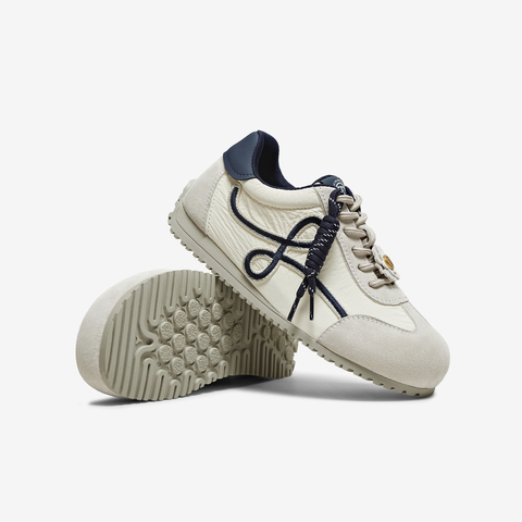 TATA/他她2025秋商场同款厚底阿甘鞋女透气休闲运动鞋新款