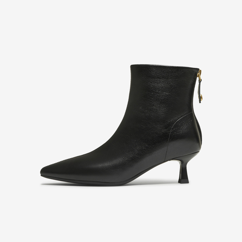 TATA/他她2025冬商场同款百搭女复古时尚短靴新款UWT01DD5