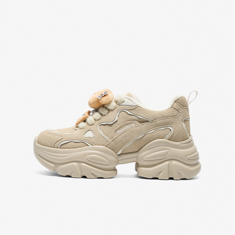 TATA/他她2025冬商场同款百搭时尚简约女老爹鞋新款GXX02DM5