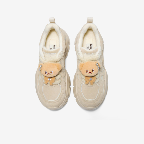 TATA/他她2025冬商场同款百搭时尚简约女老爹鞋新款GXX02DM5