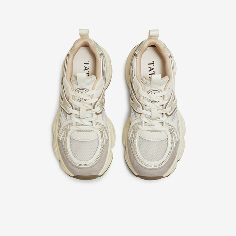 TATA/他她2025秋商场同款时尚休闲百搭女老爹鞋新款5XU02CM5