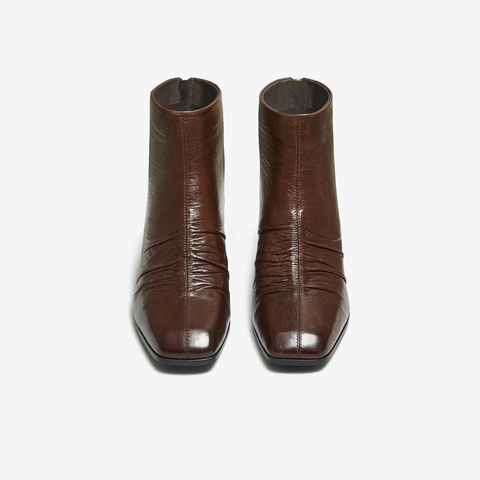 TATA/他她2025冬商场同款百搭时装靴女休闲短靴新款UWK01DD5