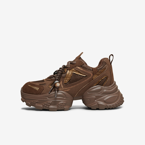 TATA/他她2025秋商场同款时尚休闲百搭女老爹鞋新款5YD01CM5