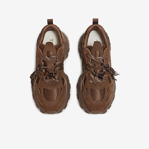 TATA/他她2025秋商场同款时尚休闲百搭女老爹鞋新款5YD01CM5