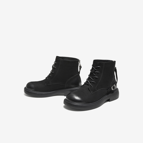 TATA/他她2025冬商场同款百搭时尚简约女马丁靴新款WXB07DD5