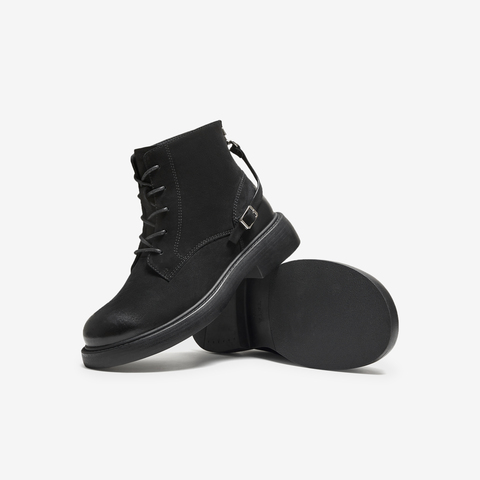 TATA/他她2025冬商场同款百搭时尚简约女马丁靴新款WXB07DD5